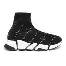 발렌시아가 BALENCIAGA 남성 스피드러너 스니커즈 SPEED 2.0 645421 W2DBT 1090 BLACK