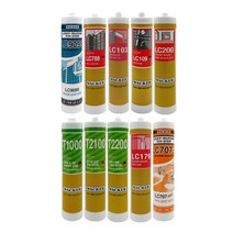 [낱개판매] 럭키실리콘 수성 무초산 외장용 바이오 방화용 내열 우레탄 접착제 실리콘 모음, 접착제 T2200 (백색)