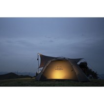 블랙야크 경량 백패킹 텐트 롯지3.0 알파인 오토캠핑 가벼운 1인용 2인용 3인용 DAC 알파인 비박 캠핑 낚시 등산 2BYTNX1902, D/GRAY