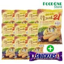 [푸드원스토어] 구워먹는 곡물그대로21 크리스피롤 x 180개 (1800g) + 스니커즈 1개, 1세트