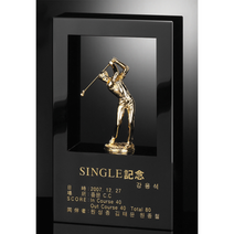 크리스탈 트로피 BT124 골프홀인원 우승 싱글 트로피, FREE FREE