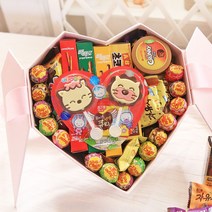 리본하트박스 빼빼로 데이 막대 과자 선물 세트, 어맨로직스 1, 어맨로직스 본상품선택
