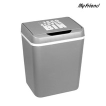 마이프렌드 전자동 센서 위생 휴지통 쓰레기통 9L MFL-TB811G (스마트 센서 탑재 AA배터리 2개 사용 고밀도 플라스틱 재질)
