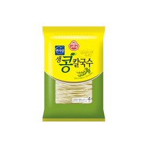 오뚜기 생콩칼국수 600g 간편식 밀키트 면요리 간편요리 1세트, 8세트