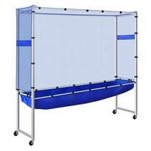 탁구공 볼네트 고급형 탁구 그물망 레슨 훈련 공받이 수집, A형 경량 볼네트 + 볼피커