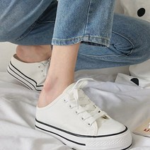 검정색 뮬운동화 데일리 패션 스니커즈뮬 여성 신발 뮬스니커즈 운동화뮬 이쁜 뮬블로퍼