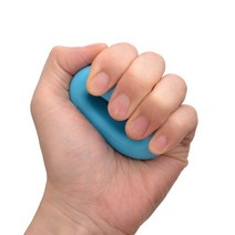 휴대용 손목근력기 완력기 헬스 미니 국산 실리콘 남녀노소 악력기, 실리콘 악력기 블루