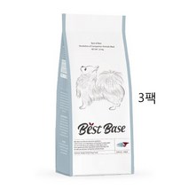 어덜트 연어 강아지사료 개 애견 건식사료 성견용 천연재료 면역력 오렉스 천연 영양소 진공배합 발효효소 최상위 베스트 베이스 등급, 3