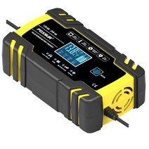 foxsur 12v 24v 오토바이 골프 자동차 배터리 충전기, au 플러그