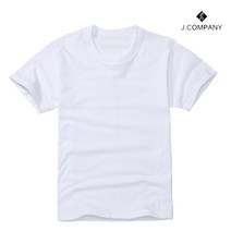 제이컴퍼니 화이트 티셔츠 흰색면티 기본티 반팔