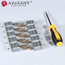 1-100pcs ESL ELV 잠금 모터 메르세데스 벤츠 W204 W207 W212 C 시리즈 1pc 오픈 장부촉 핀 전용 도구 카본 브러쉬 홀더, [10] 100 motors 10 tools