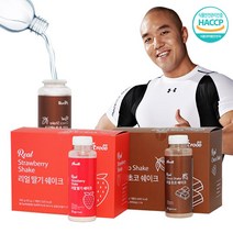핏푸드 숀리 리얼 프로틴 다이어트 쉐이크 체중조절용, 2박스*14개입-딸기맛+초코맛