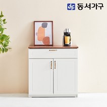 동서가구 소프 로엠 800 서랍주방수납장 DAP014, 화이트