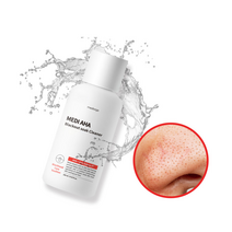 메디올가 메디아하 블랙아웃 쏙 클리너 250ml+화장솜 세트 코 피지 연화제 녹이는 제품 블랙헤드 녹이기 클리너, 만능 블랙아웃 쏙 클리너 250ml