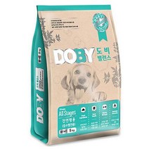 도비 밸런스 전연령용 중소형견 애견사료, 곡물 × 5kg × 1개