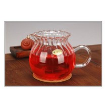 차사발 유리사발 탕관 뚜껑없는티팟 유리 티포트 500ml 차우림 차나눠마시기 다관, 상세페이지참조