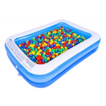 아기볼풀장세트 공풀장 대형 강아지볼풀장 물놀이터 목튜브수영장 야외 어린이, C타입