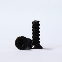 볼트몰 볼트 너트 나사 흑색 십자 접시머리 흑착색, A1.십자접시-소두(흑착색) / m4-16 (27개)