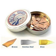 북다트 금속책갈피 북마크 클립 100개입, Mix Metal