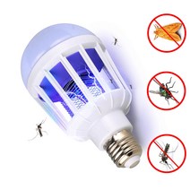 AC220V LED 모기 킬러 전구 E27 LED 전구 홈 조명 버그 재퍼 트랩 램프 곤충 안티 모기 Repeller 빛|Mosquito Killer Lamps|, 1개, 9W, 단일