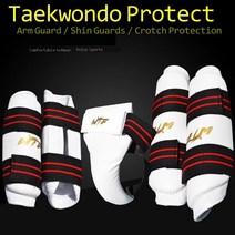 태권도 보호구 태권도 팔 다리 보호대 가라테 팔꿈치 보호 무술 격투 장비 성인 39s 격투 스포츠 정강이 보호대 가랑이, 가랑이 m 남자