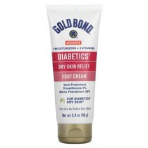 Ultimate 당뇨병 환자용 건성 피부 릴리프 풋 크림 무향 3.4 oz(96 g), 1개