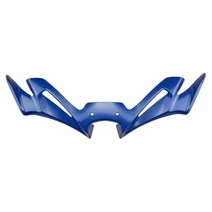 전차종 카본 카나드윙 야마하 YZF-R3 용 MTKRACING YZF R3 R25 19-21 프론트 페어링 윙렛 공기 역학 윙 쉘, [02] Blue