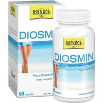 네추럴 발란스 Diosmin 디오스민 500mg 식물성 플라보노이드 서큘레이션 60정, Diosmin 디오스민 60정, 1개, 60개