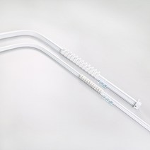 한국레일갤럭시 휘어지는 구부리는 라운드 곡선레일 커튼레일 병원 피팅룸 탈의실 샤워실, 대형, 18자(540cm)