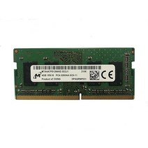 MICRON 4GB DDR4 3200MHz PC4 25600 1.2V 1R x 16 SODIMM 노트북 RAM 메모리 모듈 MTA4ATF51264HZ 3G2J1 OEM 패키지