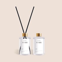 프리미엄 플로랑 향기뿜뿜 실내 디퓨저 200ml x 2개 추천 대용량 차량용 집들이 선물, 가든파티 2개 + 스틱 10개