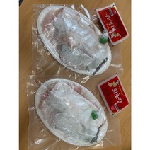 [신안 목포] 보양생선의 귀족 제철 민어 450g내외 (회+부래+껍질+초장+와사비) 2~3인분 손질/신선배송, 민어회 1세트, 900g 내외