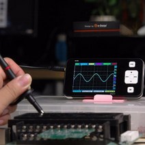 측정기 미니 ARM 나노 포켓 휴대용 디지털 오실로스코프 DSO 211 DS DS0211 DS0 MCX 프로브 포함