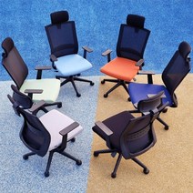 체어본 포스체어 포스의자 컴퓨터의자 사무용의자 가정용의자 병원의자 게이밍의자, 블랙바디 블랙 방석, 헤드있음, 사출오발다리