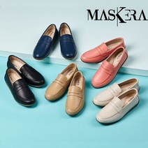마스케라 (가성비 슈즈)마스케라 여성 소가죽 페니로퍼