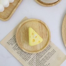 모리다인 베이직 우드 원형 티코스터 컵받침