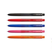 시그노 알티원 노크 젤잉크펜 UMN155 0.38mm, 오렌지(4), 10개