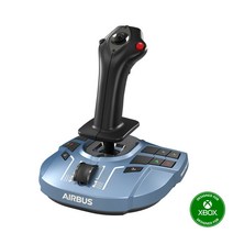 Thrustmaster TCA Sidestick X Airbus Edition Airbus 사이드 스틱의 인체 공학적 복제 Xbox Series XS 및 Windows 공식 라이센스 취득 양손잡이 대응 교체 가능 모듈 에어 라이너 기능 내장