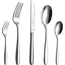 Velaze 스테인리스 스틸 Cutlery 세트 with 12 Knives Forks Sp, 60