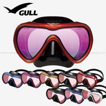 GULL GULL 걸 베이더 420UV 마스크 VADER MASK, 러버아이리스퍼플(블랙실리콘)