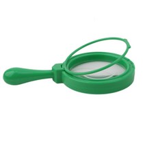실험용 스텐드 돋보기 9cm1p 실험도구 LED돋보기