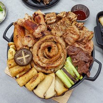 집에서먹자 곱이곱다 곱창 모듬 한판 960g(곱창+대창+막창+염통+특양) + 소스 100g + 소스세트(매운/갈릭/콩가루) 증정