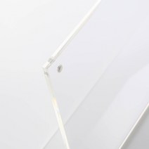 L자형 자석 아크릴 쇼케이스(A5) (가로형), 1개