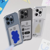 누아트 에어프레임 카드수납 젤리 휴대폰 케이스
