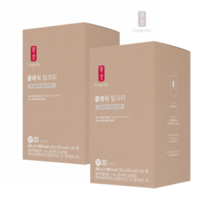 공차 클래식 밀크티 파우더 가루 베이스 스틱 무지방 우유 홍차 밀크티 Milk Tea 홈카페 카페메뉴 카페인없는차 20g 20개, 20개(2박스)