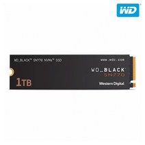 WD BLACK SN770 M.2 NVMe SSD 1TB, 단품
