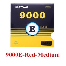 탁구채 라켓 케이스 입문용 선수용 1x original yinhe 버터플라이 잡는법 러버, 9000E 레드 미디엄