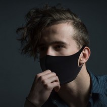 에이스샵 3D입체마스크 빨아쓰는 마스크 블랙 연예인마스크 패션마스크