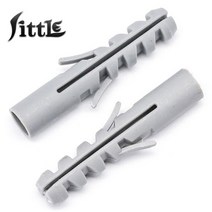 앙카 석고 토우 고무 플러그 확장 나사 앵커 M4 M5 M6 M8 M10 M12 M14 리브 플라스틱 튜브 벽 건식 벽체 144103, 100Pcs M8x40mm White, 05 100Pcs M8x40mm White