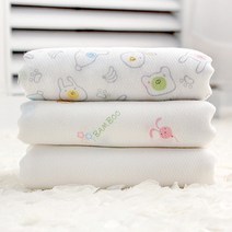 패브릭샵 밤부엠보거즈컷트지 동물친구 3종, 귀요미